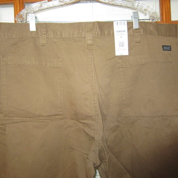 Signature by Levi's Utility 10.5" Shorts Men's Brown NEW 100% Cotton - Picture 5 of 5